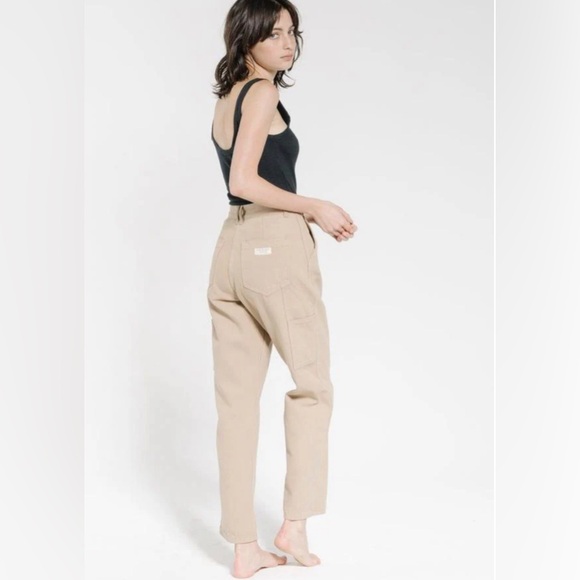 Thrills Carpenter Utility Washed Tan Khaki Pants - Picture 2 of 8